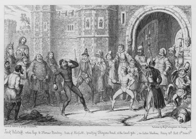 Jack Falstaff, When Page to Thomas Mowbray, Duke of Norfolk, Breaking Skogan